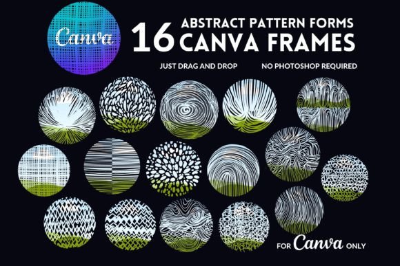 Editable Canva Circle Frames: Instant Visual Polish